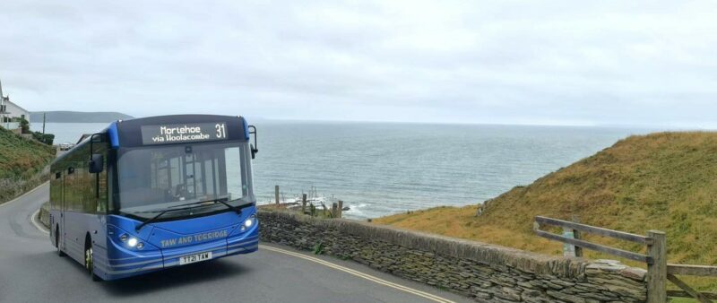 Taw and Torridge bus in Mortehoe